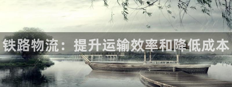28圈怎么注册：铁路物流：提升运输效
